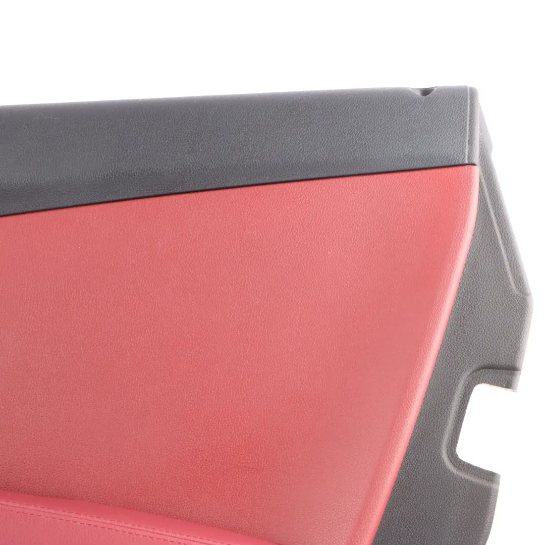 Door Card Panel Mercedes SLK R171 Roadster Front Right O/S Leather Highlight Red