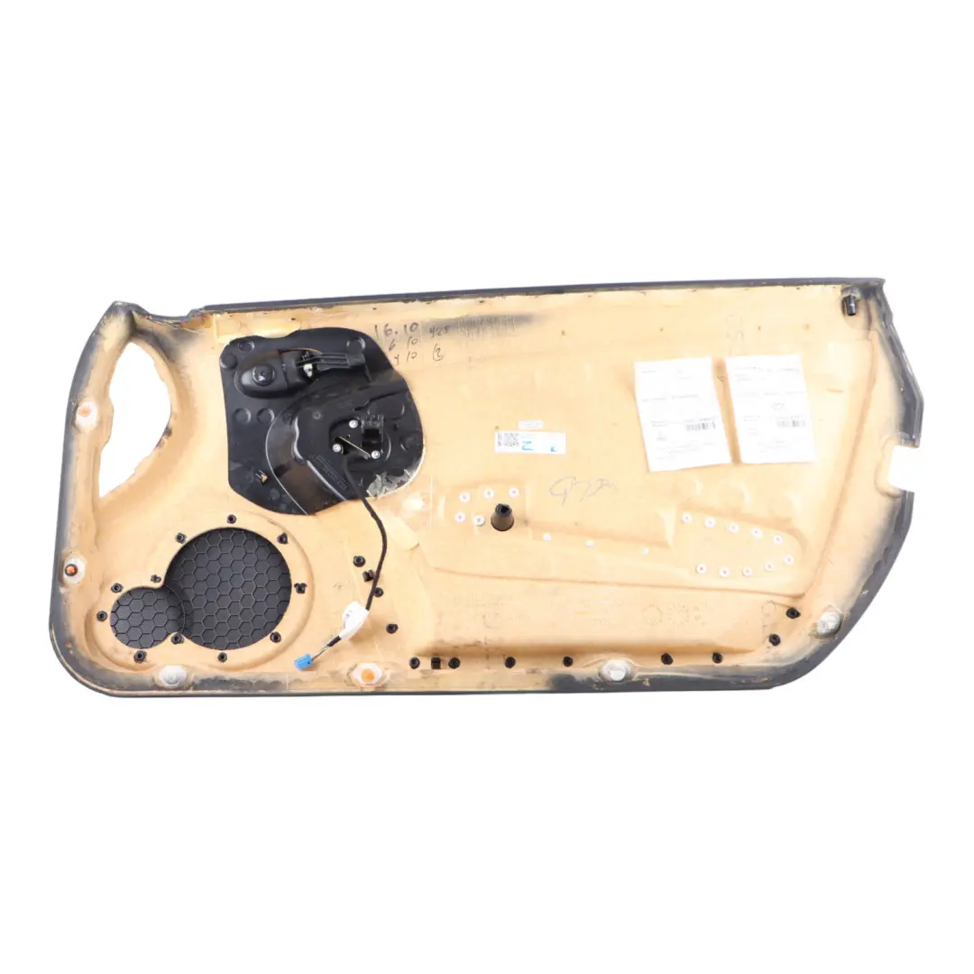 Door Card Panel Mercedes SLK R171 Roadster Front Left N/S Leather Highlight Red