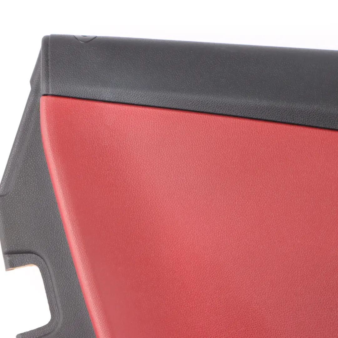 Door Card Panel Mercedes SLK R171 Roadster Front Left N/S Leather Highlight Red