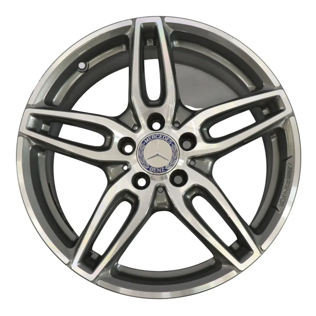 Mercedes W176 Leicht metall felge AMG 18" ET:52 7,5J 5 Doppelspeiche A1764010700