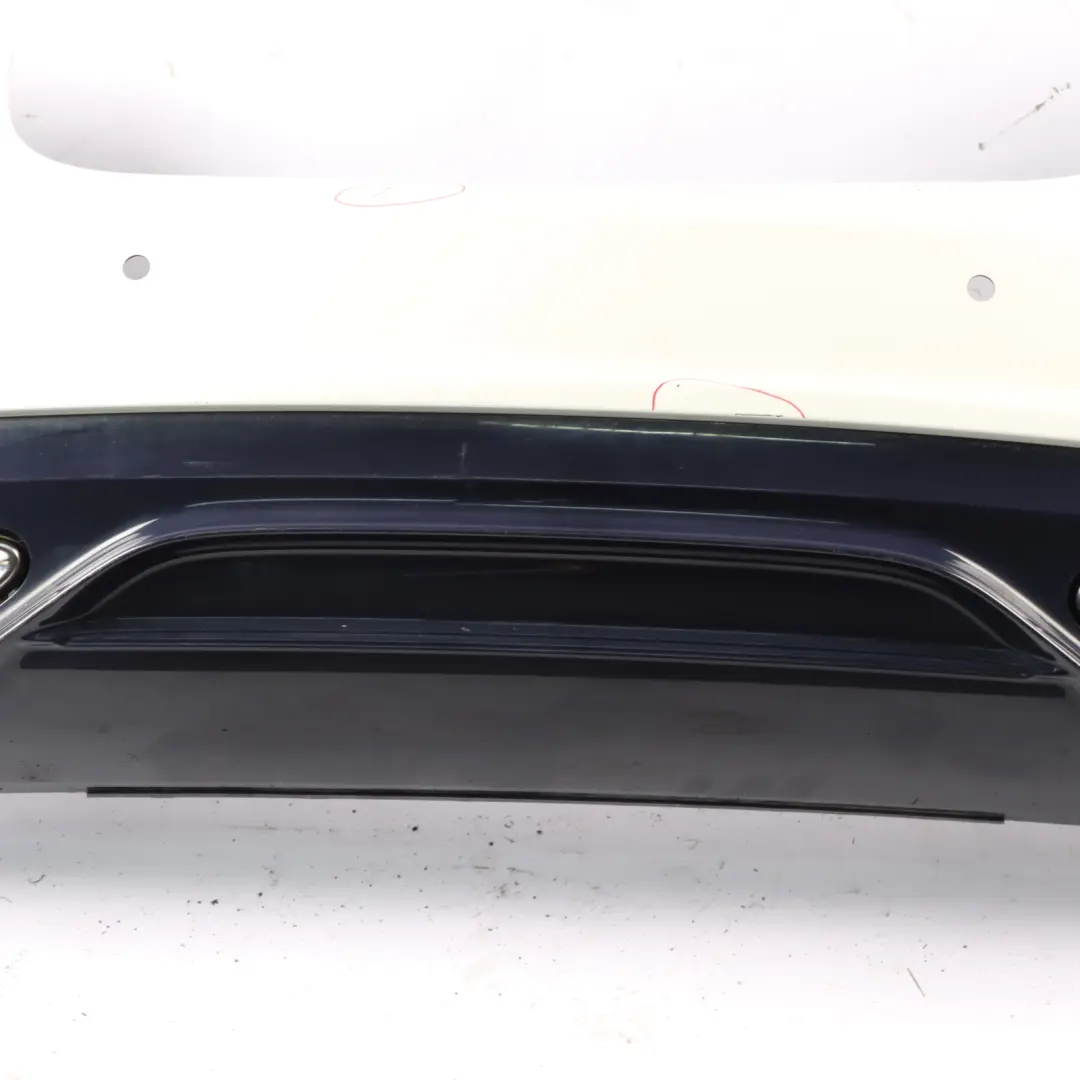 Mercedes W176 Bumper Rear Trim Panel Cover AMG Calcite White - 650