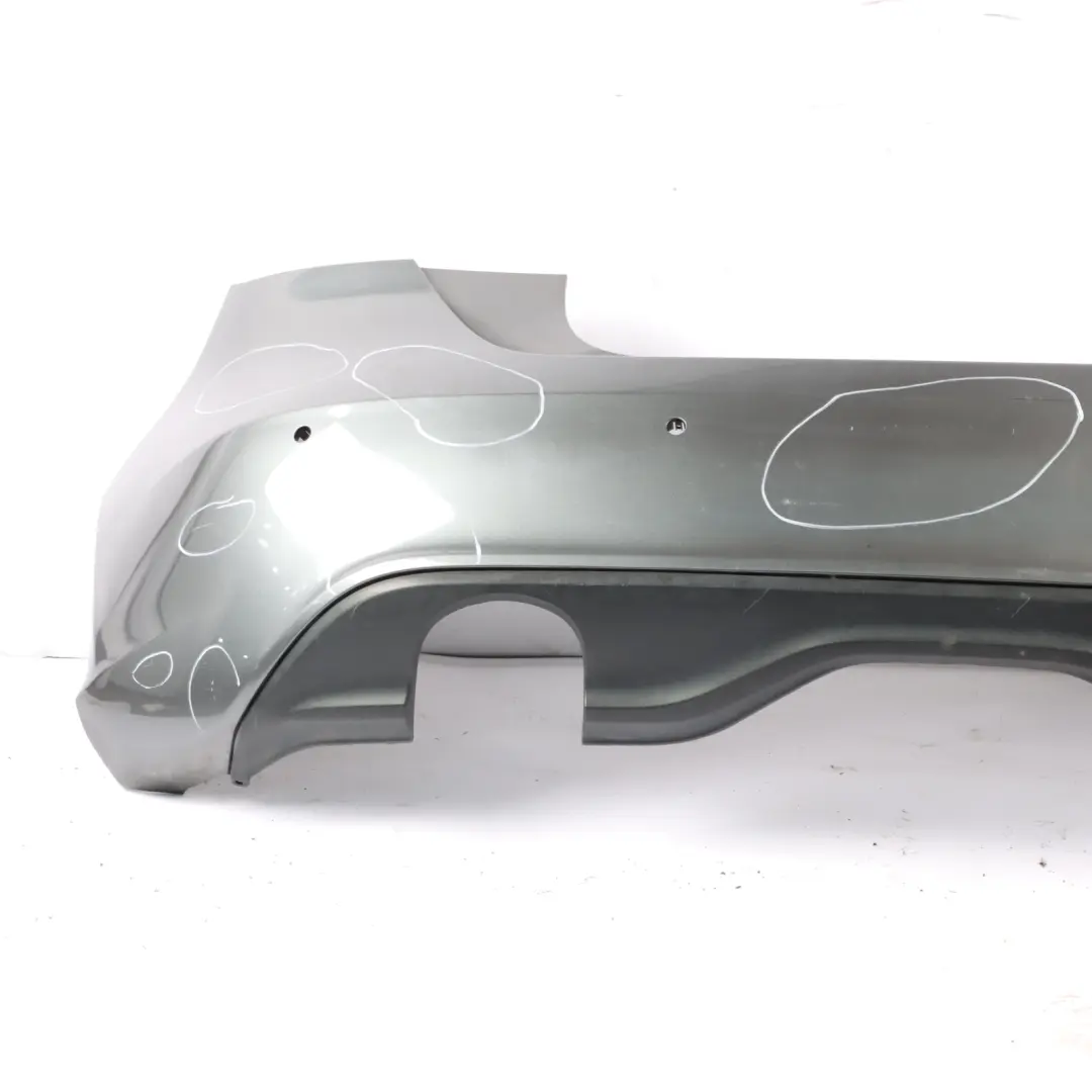 Mercedes W176 Rear Bumper Trim Panel Cover AMG Mountain Grey Metallic - 787