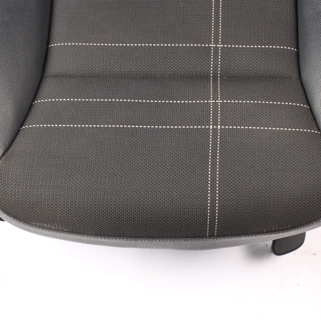 Mercedes W176 Front Seat Sport Right O/S Leather / Cloth Black