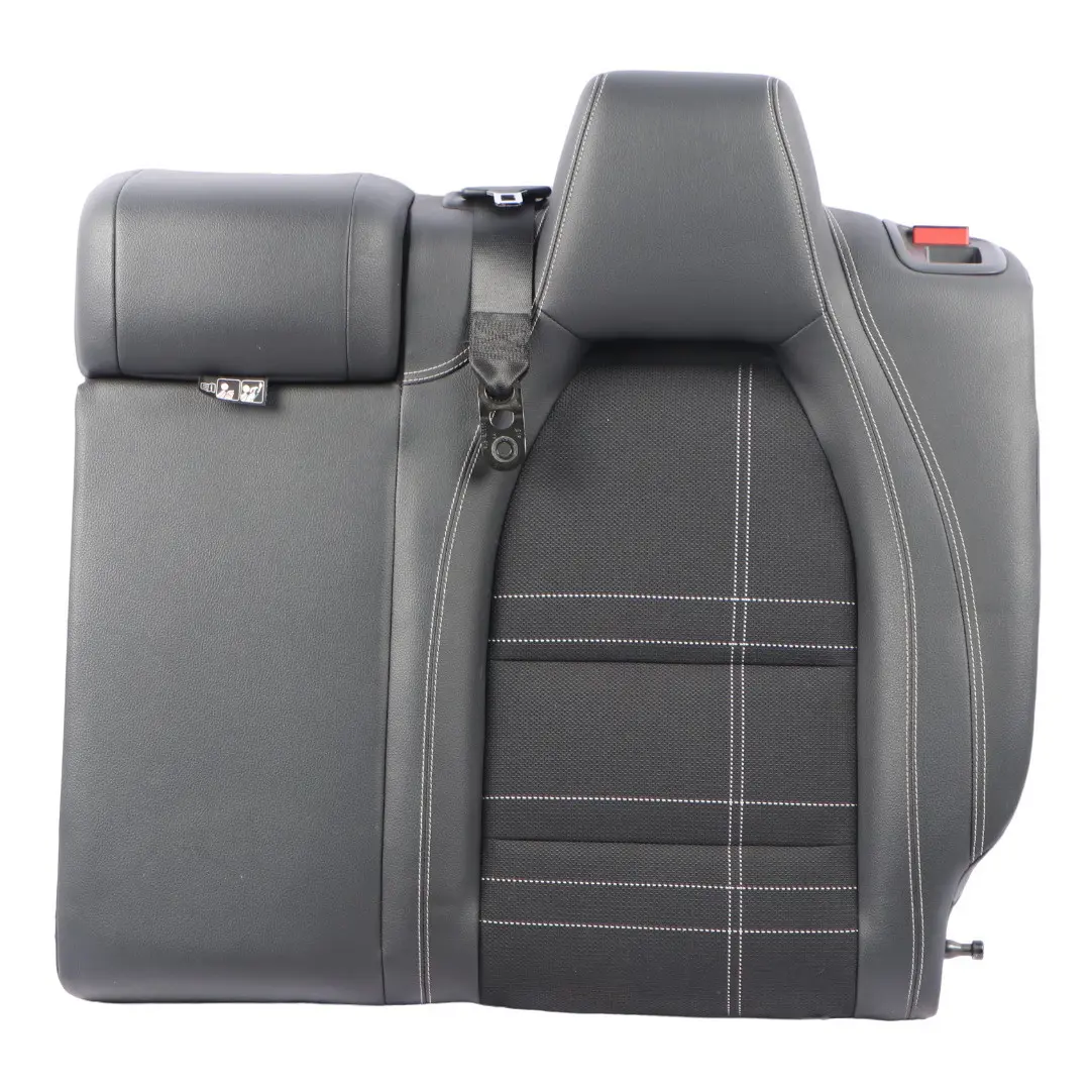 Seat Backrest Mercedes W176 Rear Left N/S Covering Leather Artico Black