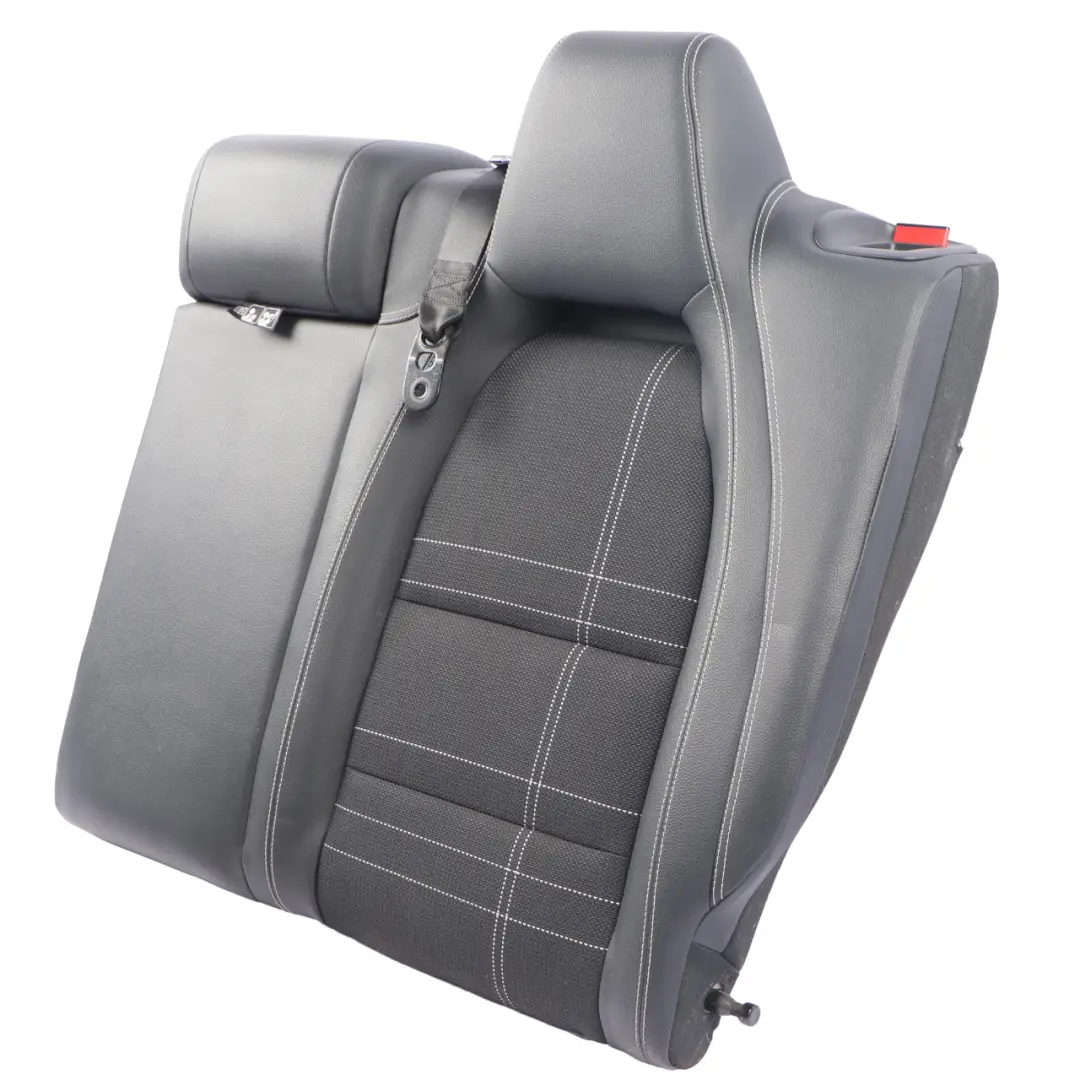 Seat Backrest Mercedes W176 Rear Left N/S Covering Leather Artico Black