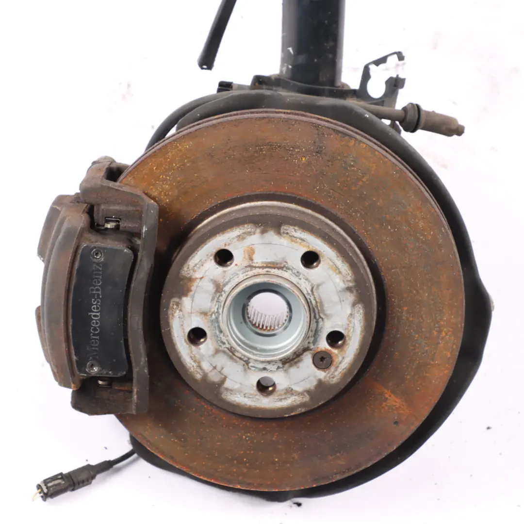 Mercedes W177 A200d OM654 Front Left N/S Suspension Leg Brake Disc Wheel Hub