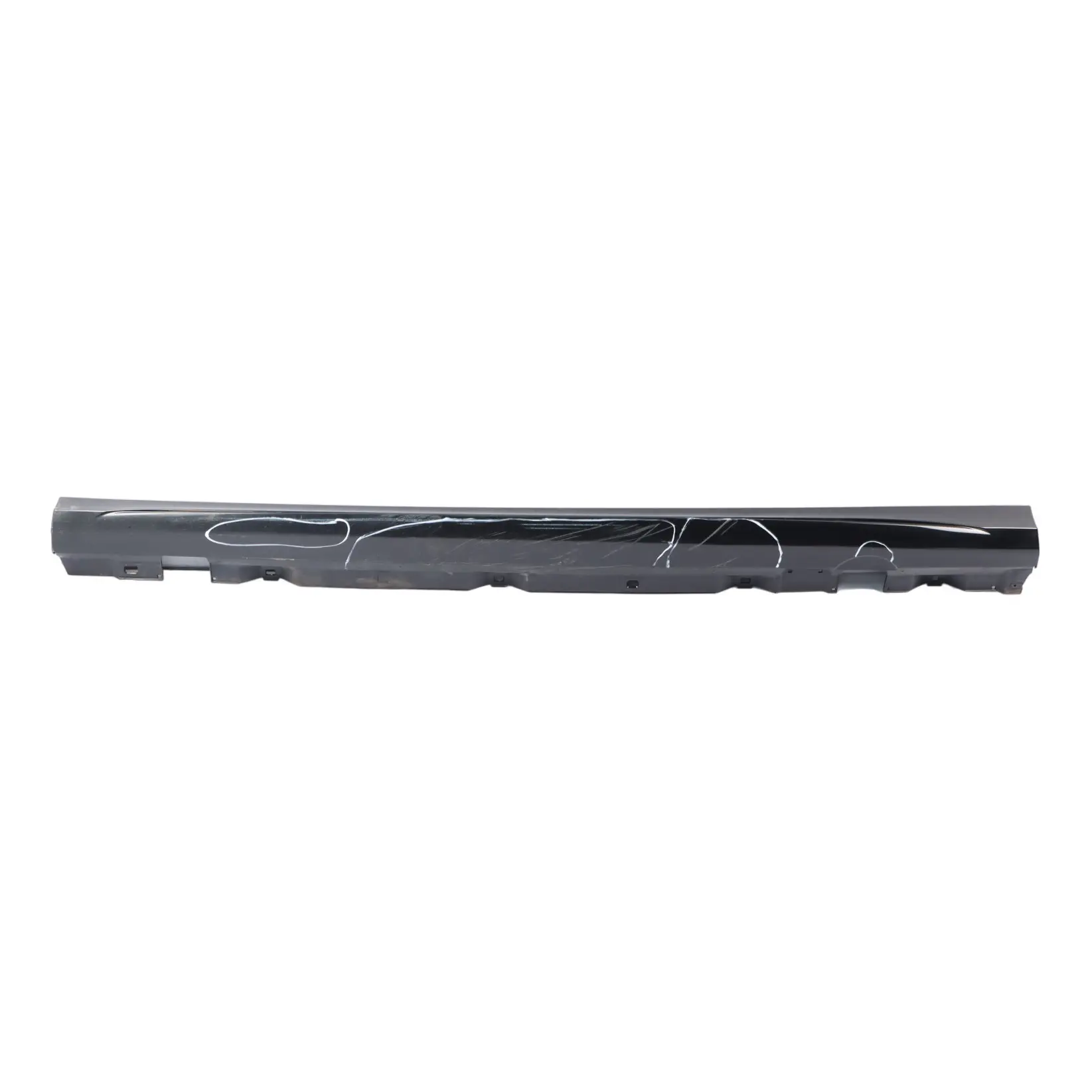 Mercedes W177 W247 Side Skirt Left N/S Door Sill Cover Kosmos Cosmic Black - 191