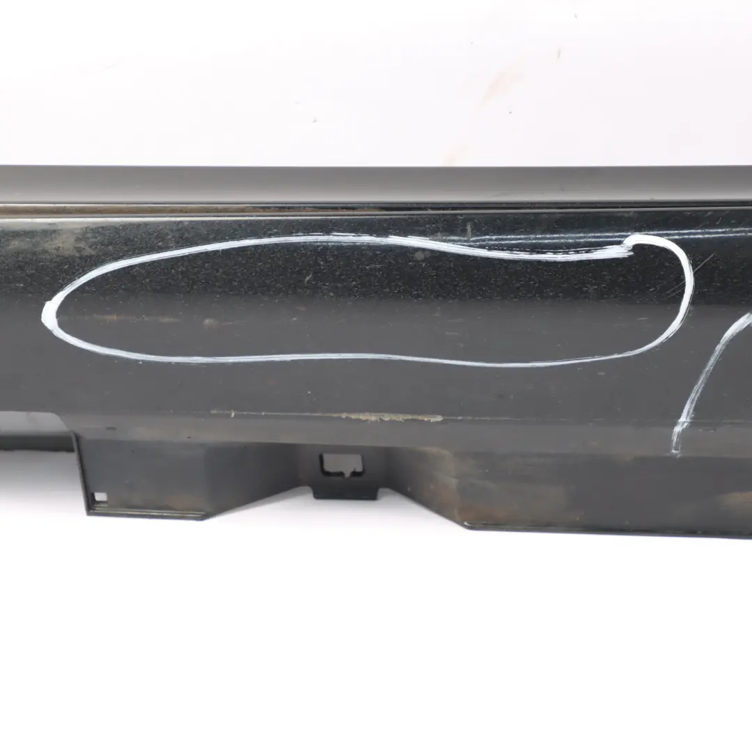 Mercedes W177 W247 Side Skirt Left N/S Door Sill Cover Kosmos Cosmic Black - 191