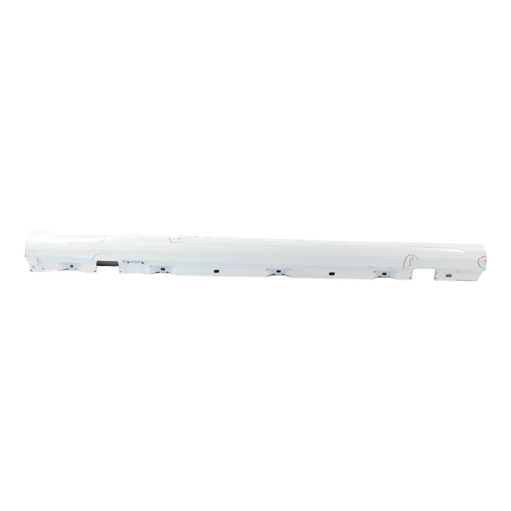 Mercedes W177 Side Skirt Right O/S Door Sill Cover W247 Digital White - 144