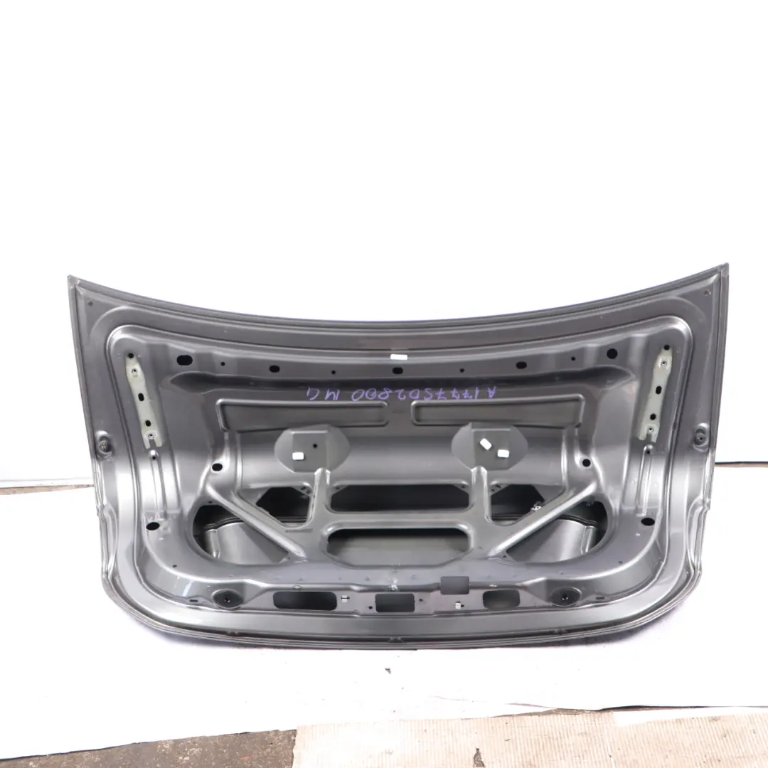 Trunk Lid Mercedes V177 Saloon Boot Tailgate Panel Mountain Grey Metallic - 787