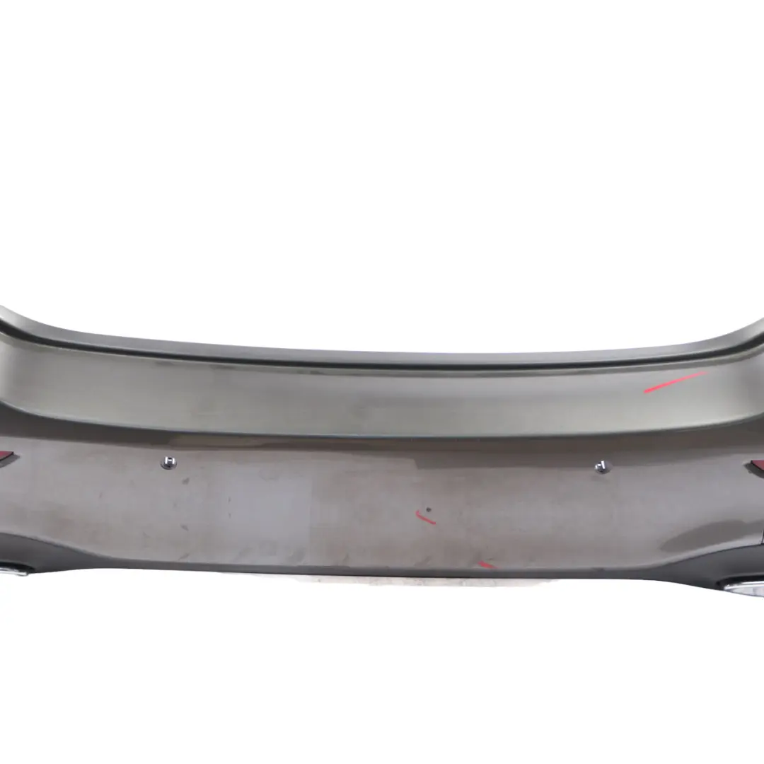 Mercedes V177 Bumper Rear AMG Trim Panel Covering Mountain Grey Metallic - 787