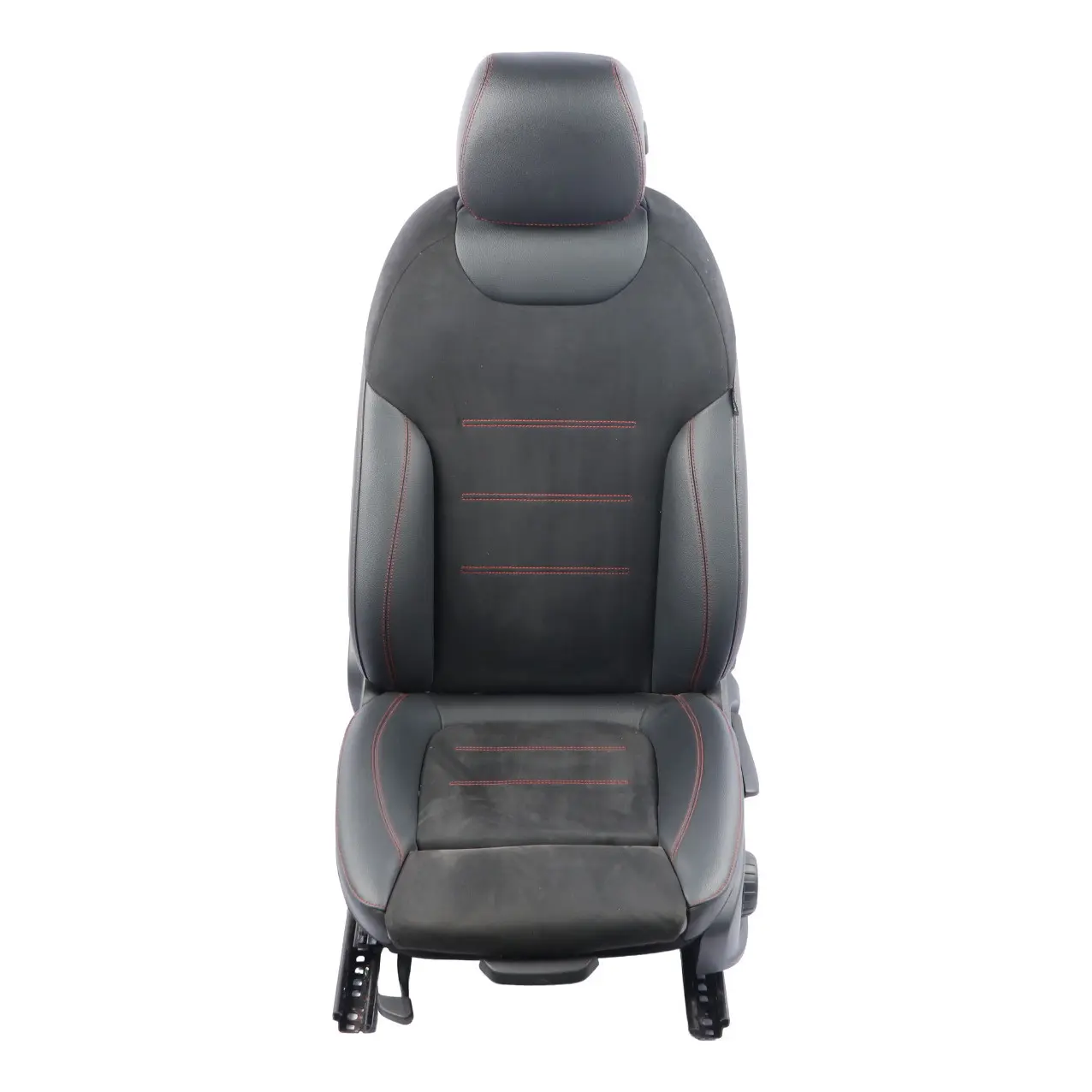 Mercedes V177 Front Left N/S Seat Imitation Leather Microfiber Heated Black