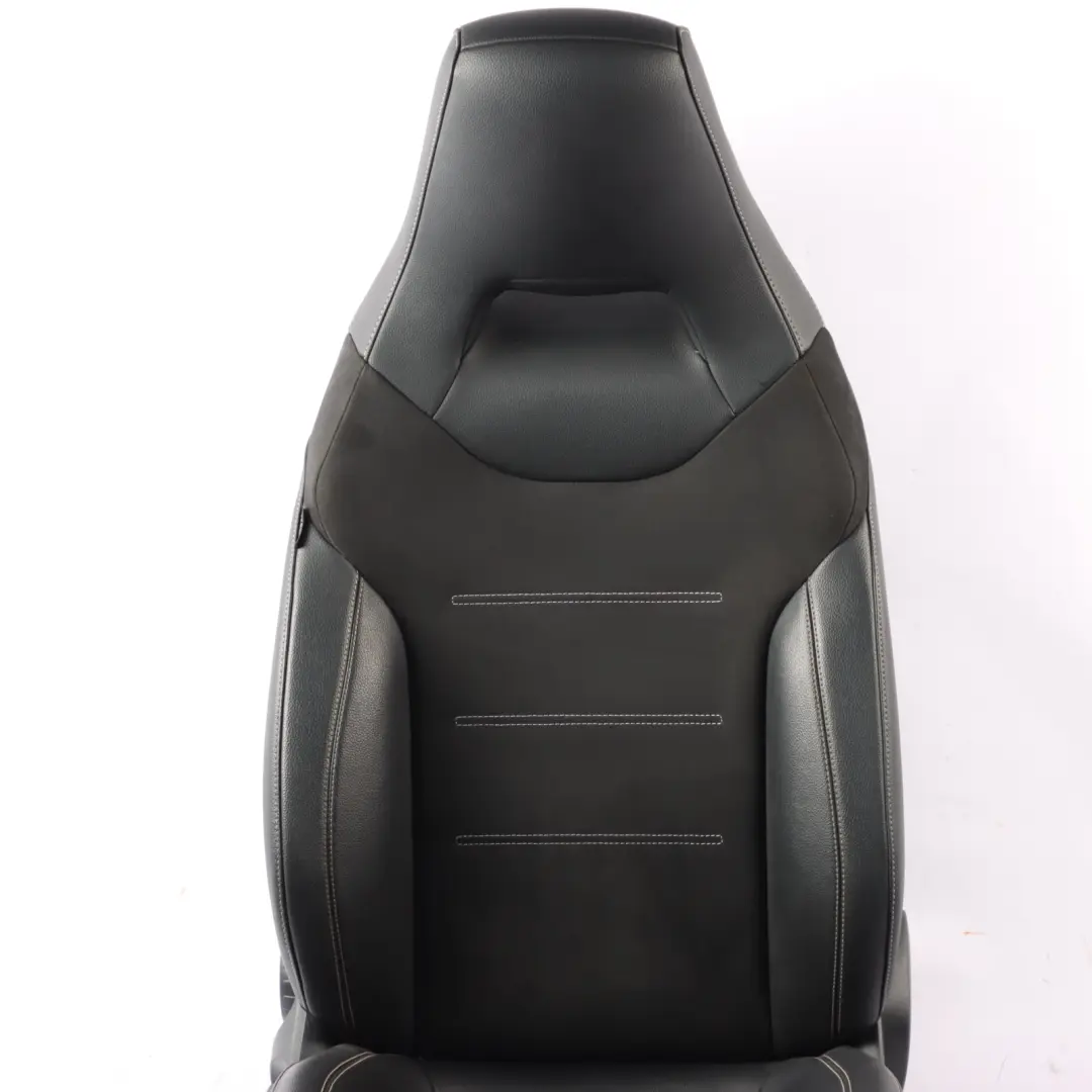 Mercedes W177 Front Seat Right O/S Heated Fabric Imitation Leather Black