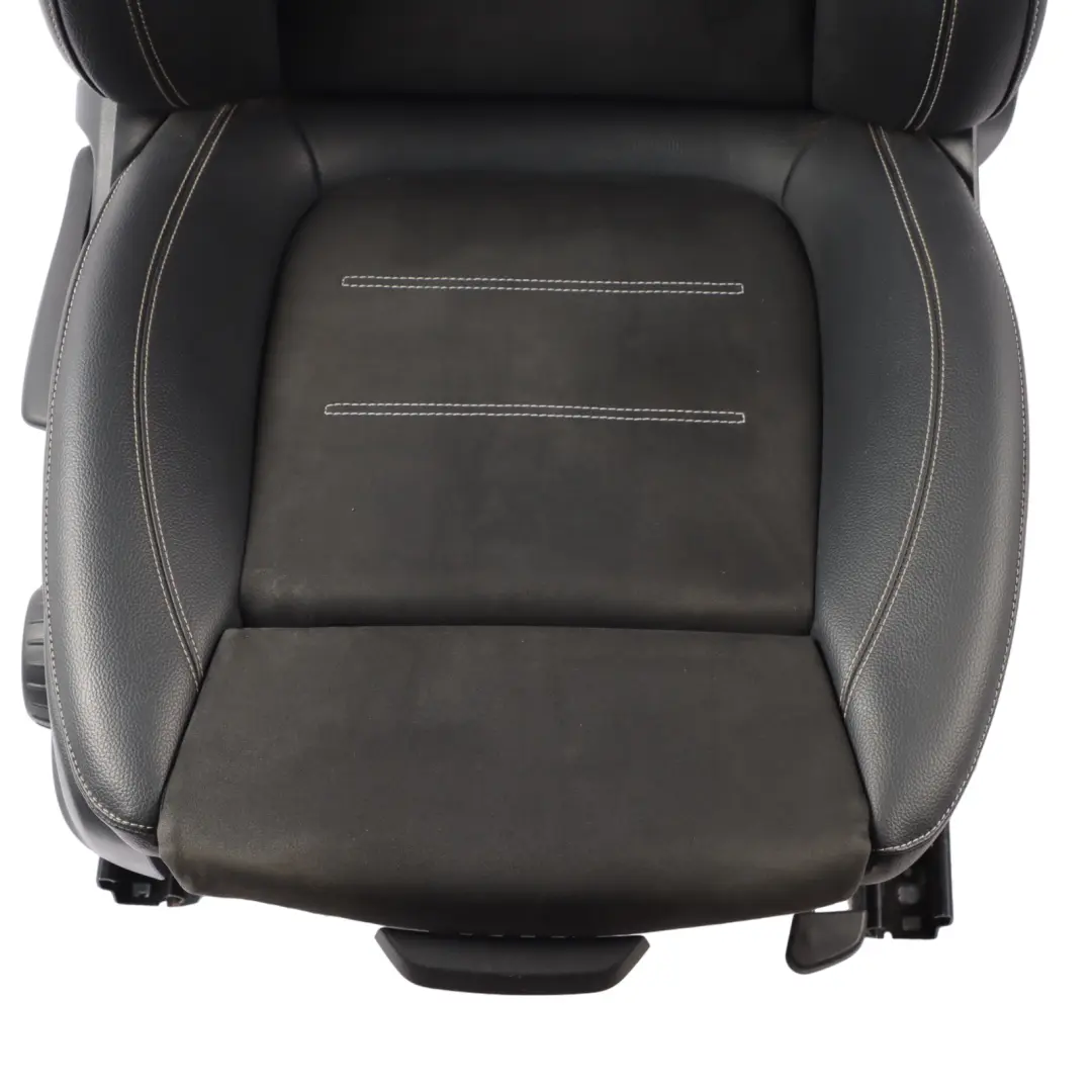 Mercedes W177 Front Seat Right O/S Heated Fabric Imitation Leather Black