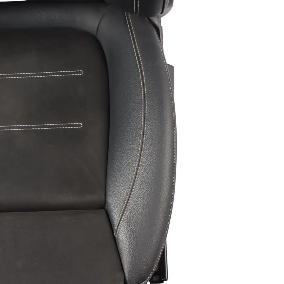 Mercedes W177 Front Seat Right O/S Heated Fabric Imitation Leather Black