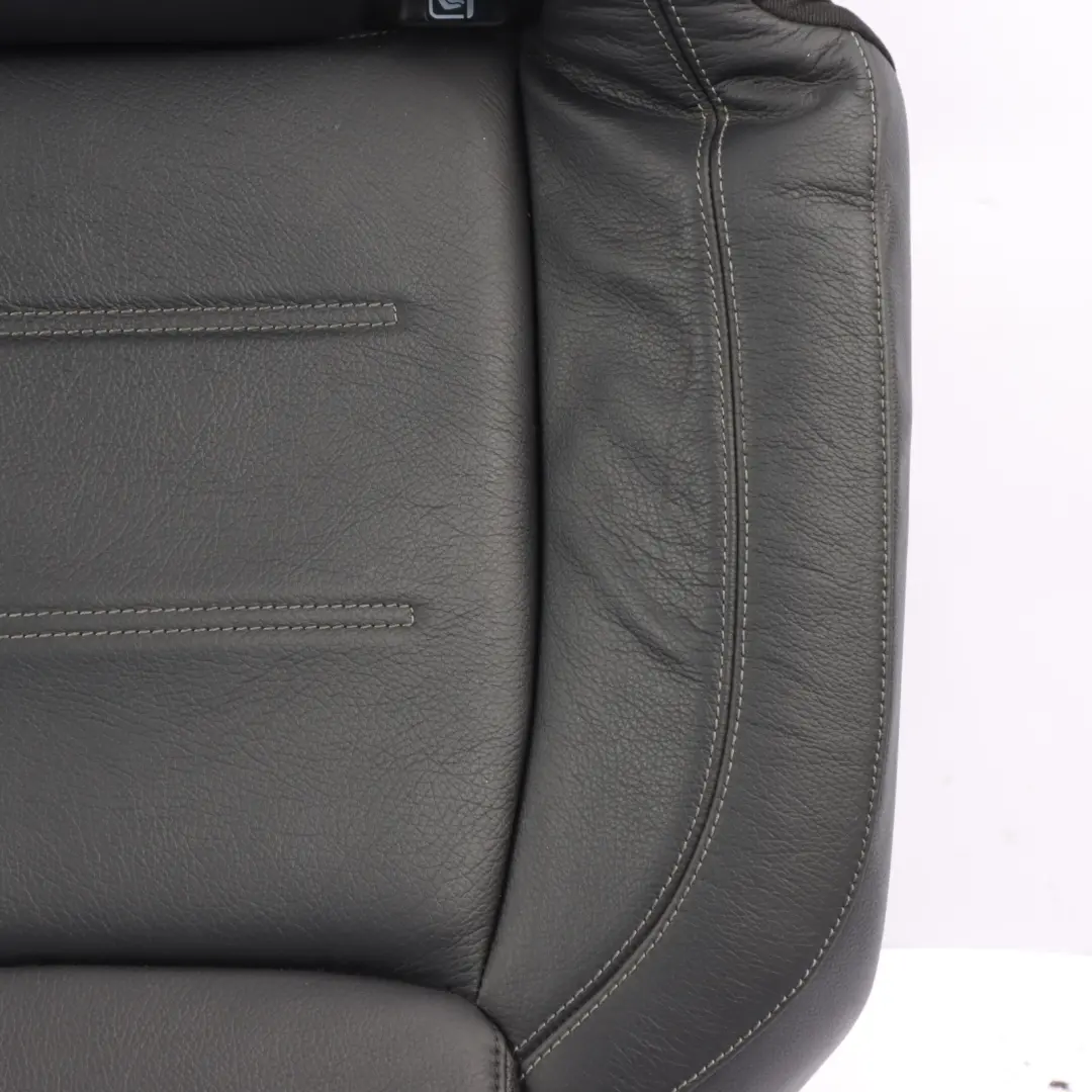 Rear Bench Mercedes W177 Seat Couch Covering Black Leather