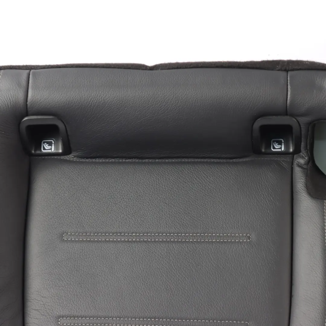 Rear Bench Mercedes W177 Seat Couch Covering Black Leather