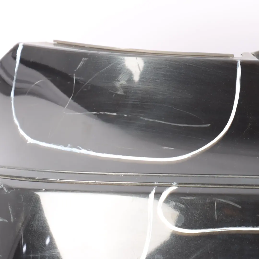 Mercedes CLC CL203 Rear Bumper Trim Panel Obsidian Black Metallic - 197