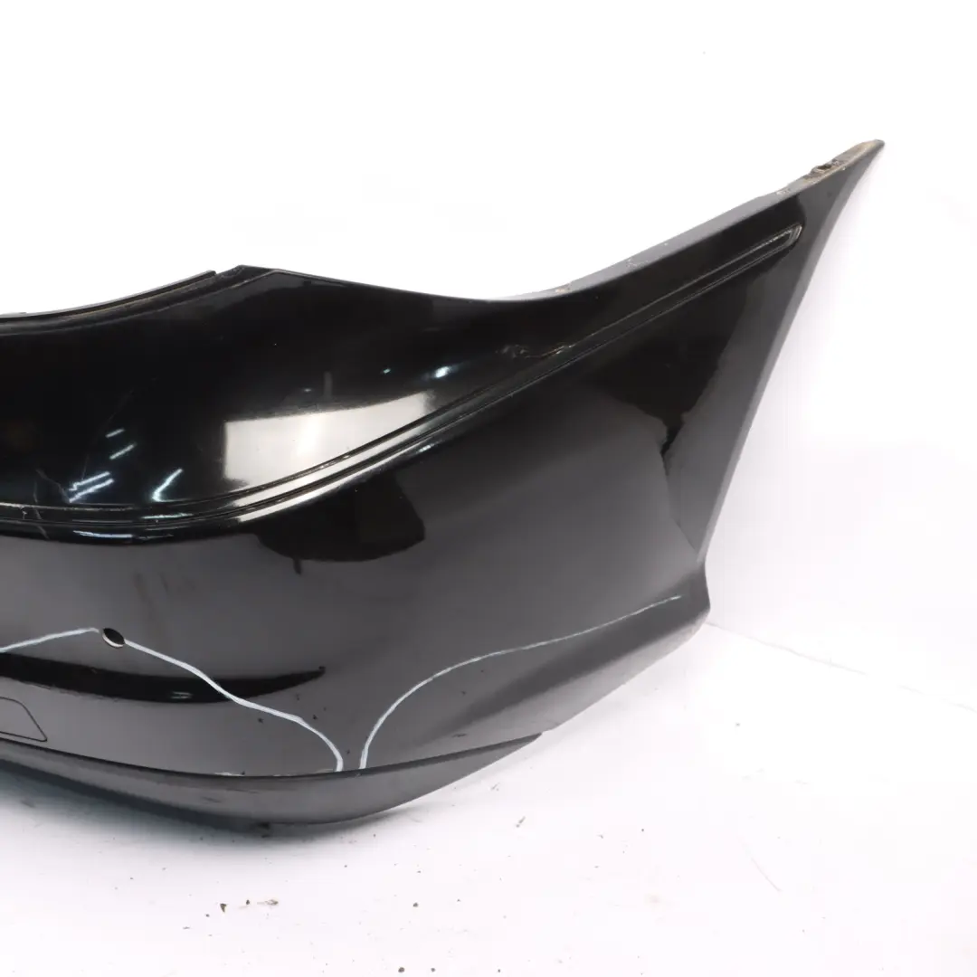 Mercedes CLC CL203 Rear Bumper Trim Panel Obsidian Black Metallic - 197