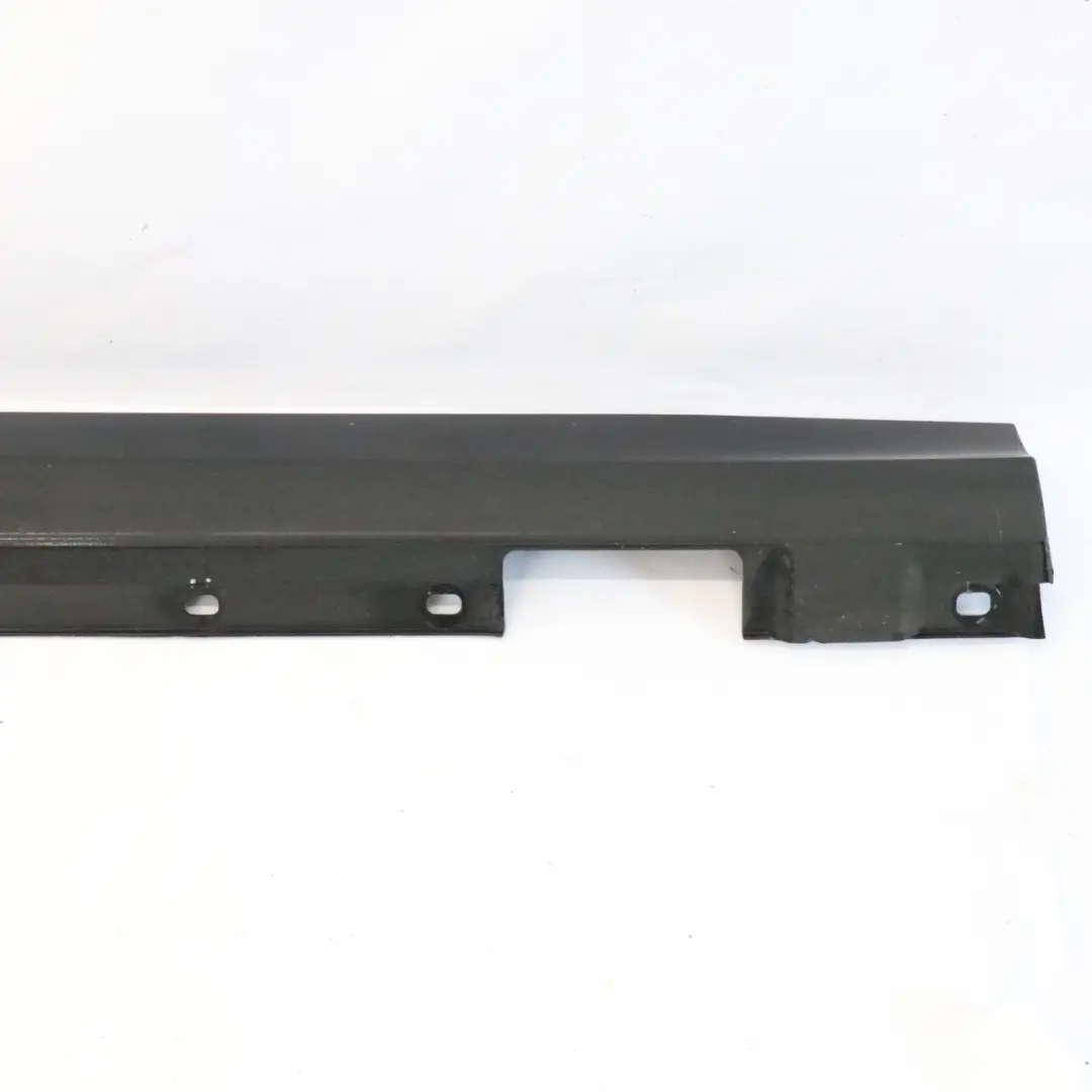 Mercedes W204 Side Skirt Door Sill Cover Right O/S Obsidian Black Metallic - 197