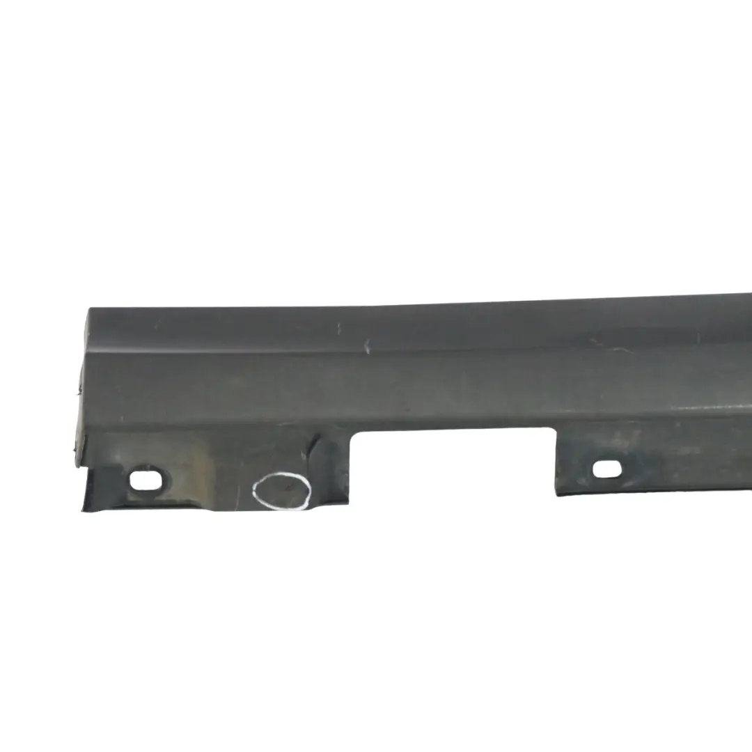 Mercedes W204 Side Skirt Sill Cover Door Panel Left N/S Magnetite Black - 183