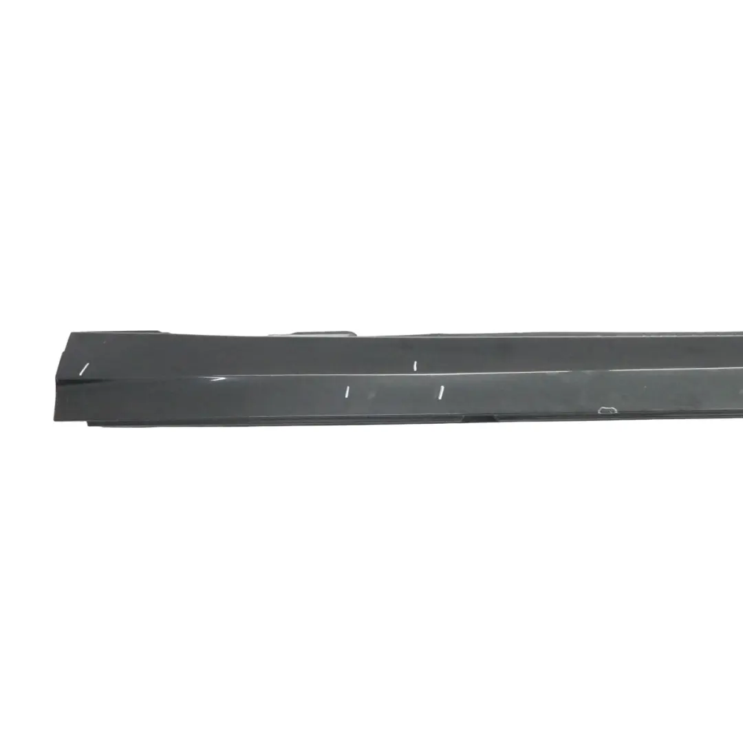 Mercedes W204 Side Skirt Sill Cover Door Panel Left N/S Magnetite Black - 183