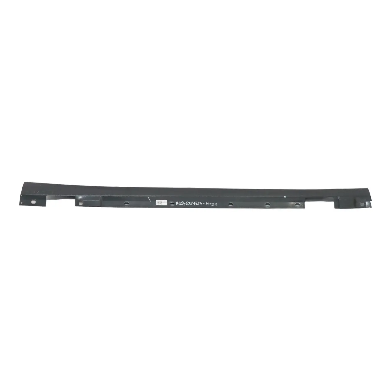 Mercedes W204 Side Skirt Cover Door Sill Panel Right O/S Magnetite Black - 183