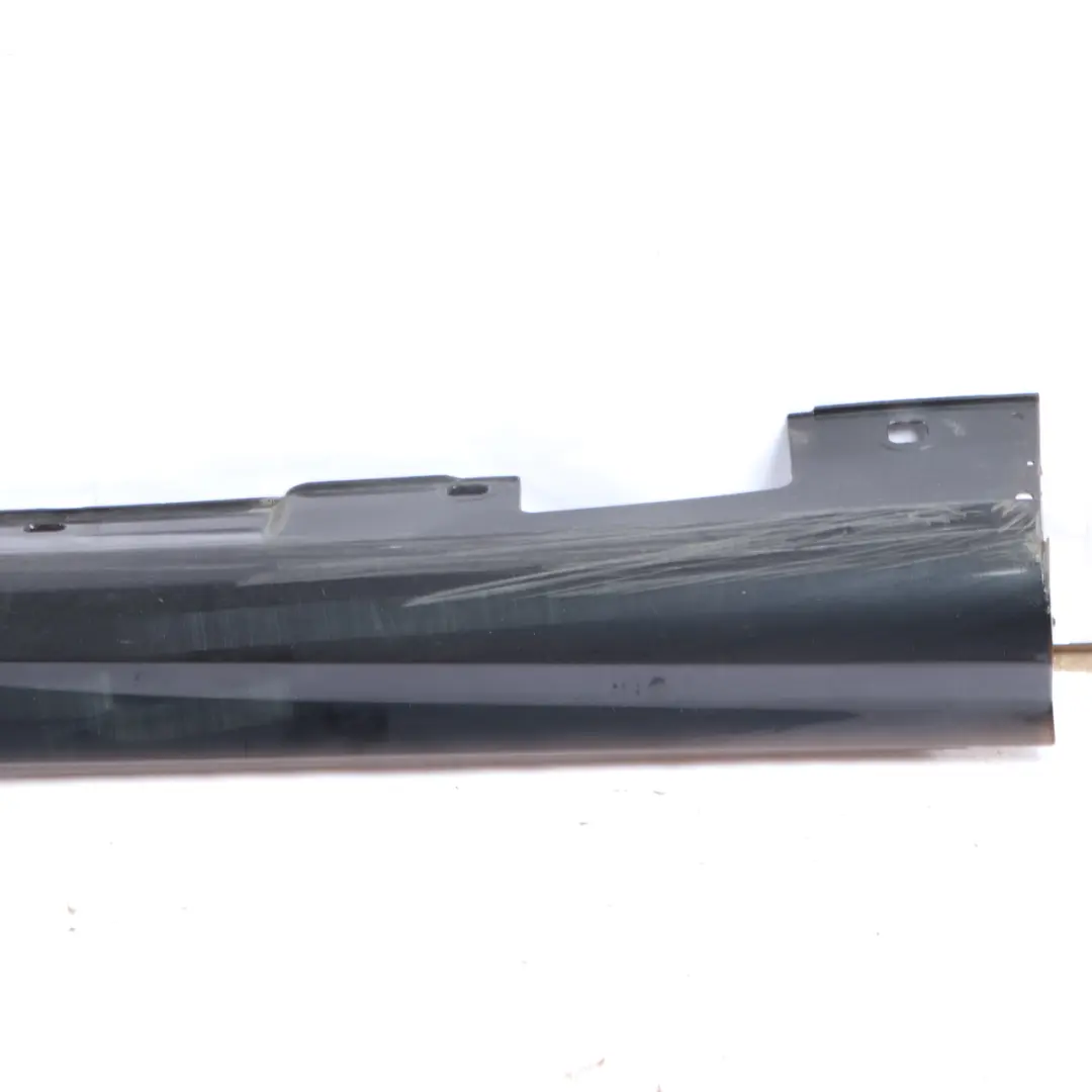 Mercedes W204 Side Skirt Cover Door Sill Panel Right O/S Obsidian Black - 197