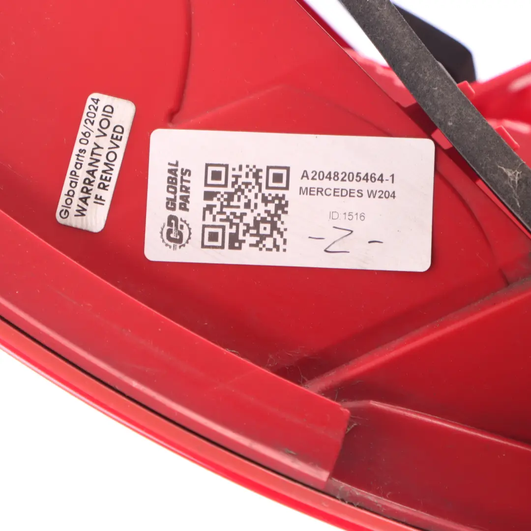 Mercedes W204 Saloon Rear Lamp Light Left N/S Tail Light Side Panel A2048205464