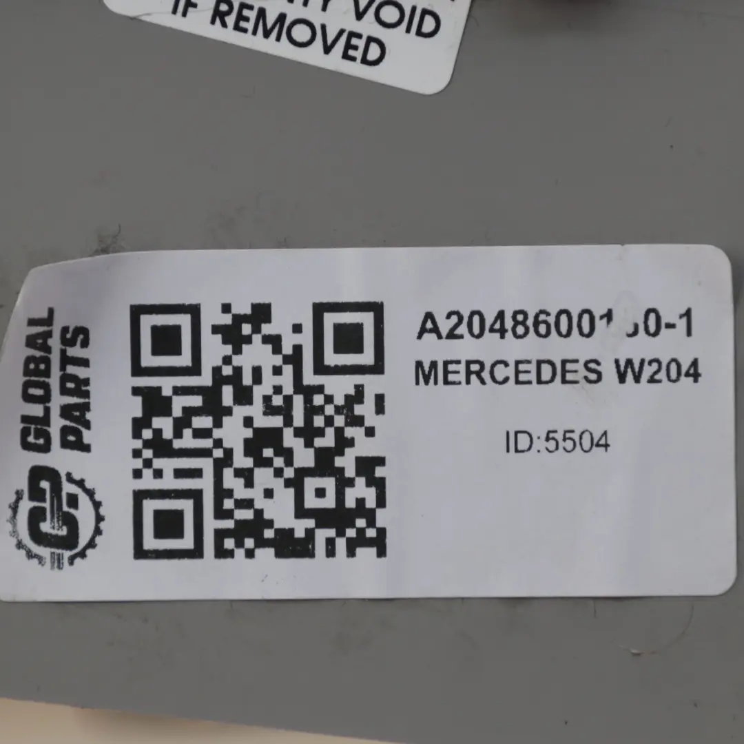 Mercedes W204 Osłona Obudowa Kolumna Słupka B Lewa A2048600130