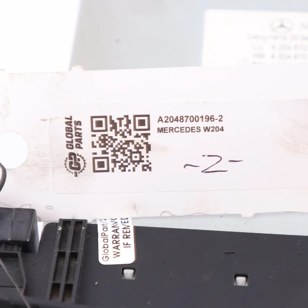 Radio Player Mercedes W204 COMAND Navi CD Head Unit A2048700196