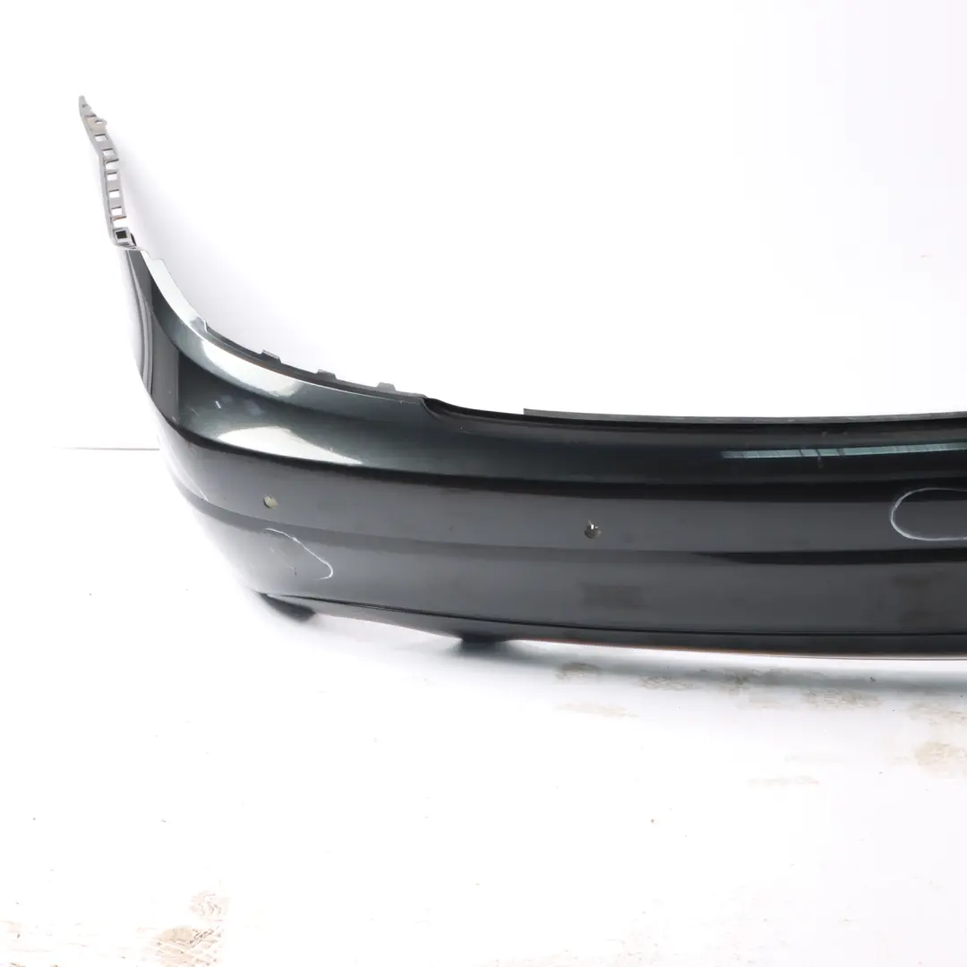 Mercedes W204 Rear Bumper Trim Panel Covering Magnetite Black Metallic - 183