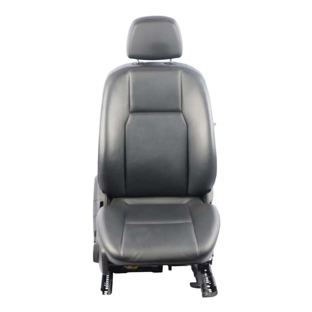 Mercedes W204 Front Right O/S Seat Black Imitation Leather Interior