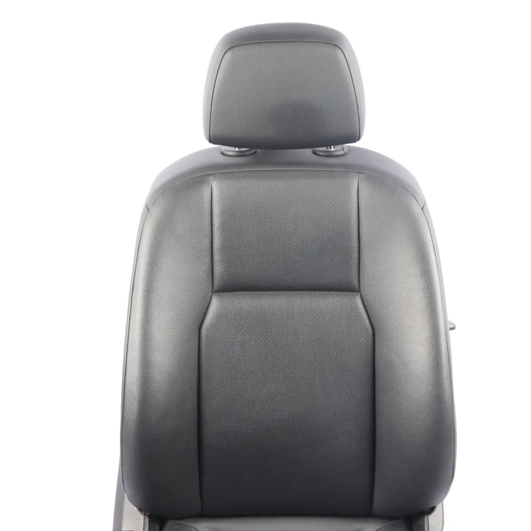 Mercedes W204 Front Right O/S Seat Black Imitation Leather Interior