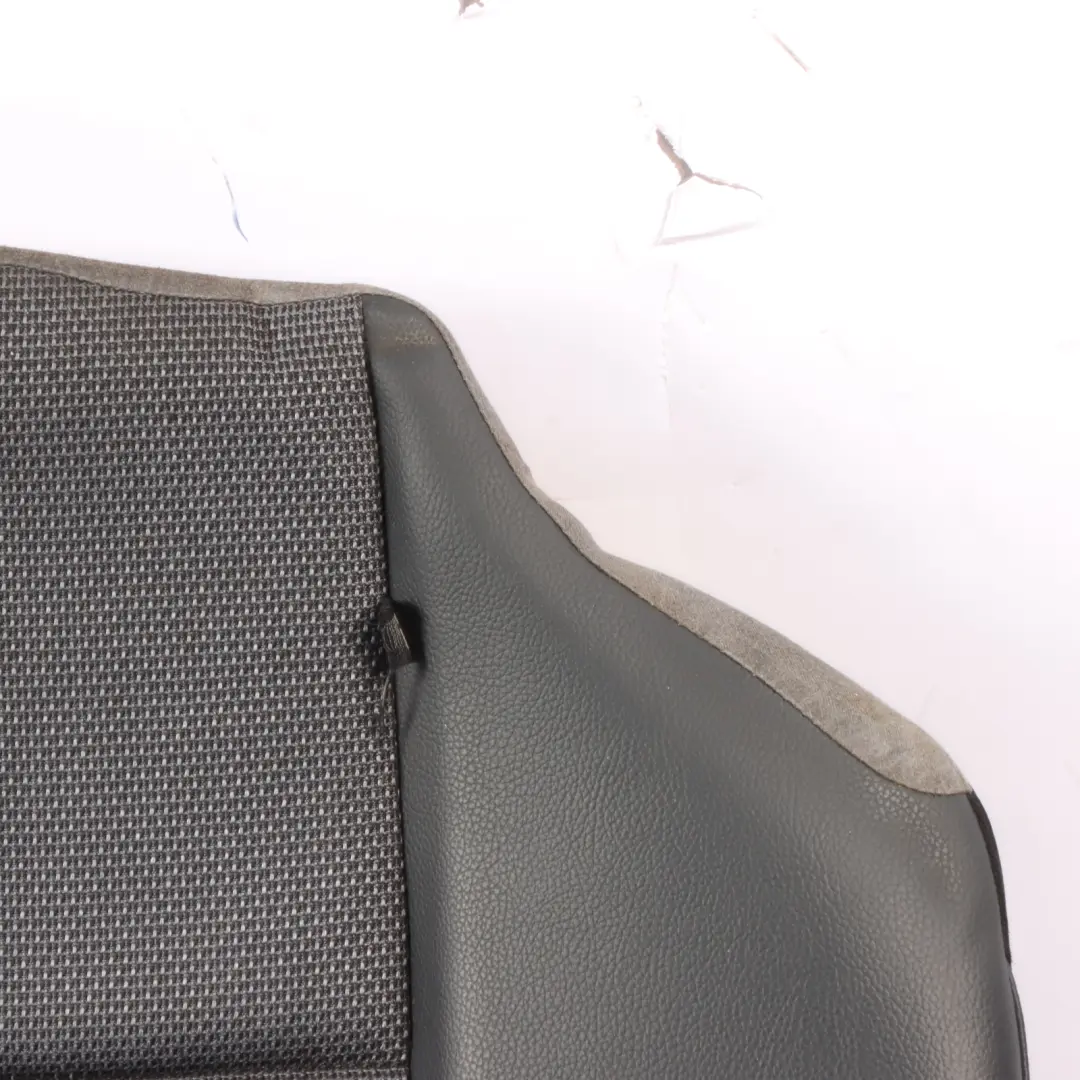 Mercedes W204 Rear Seat Bench Couch Cover Saloon Imitation Leather Black