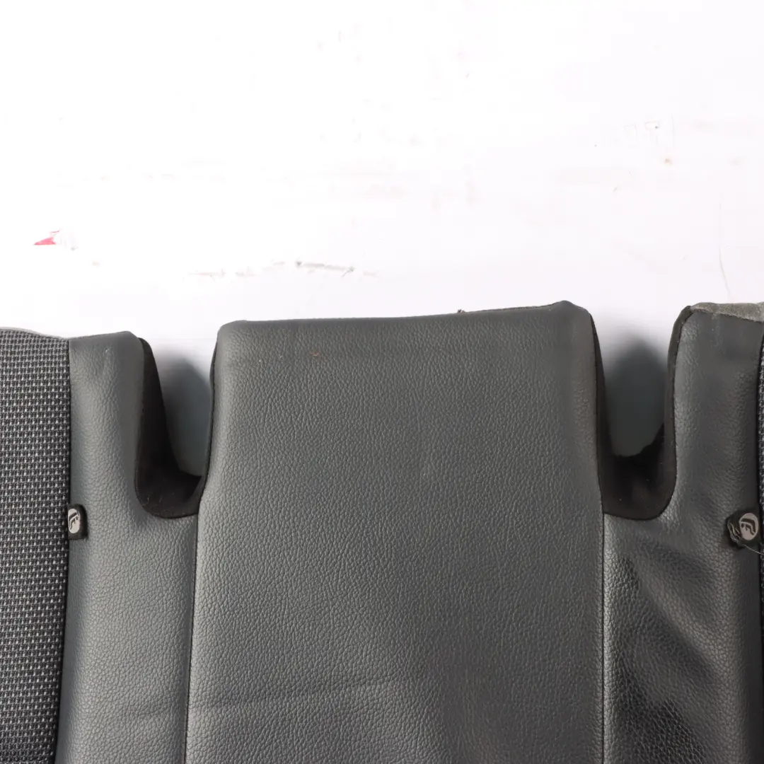 Mercedes W204 Rear Seat Bench Couch Cover Saloon Imitation Leather Black