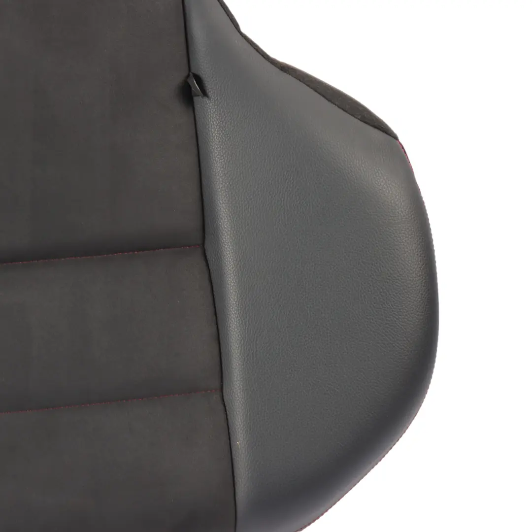 Mercedes W204 Rear Seat Bench Couch Cover Saloon Cloth Fabric Microfibre Black