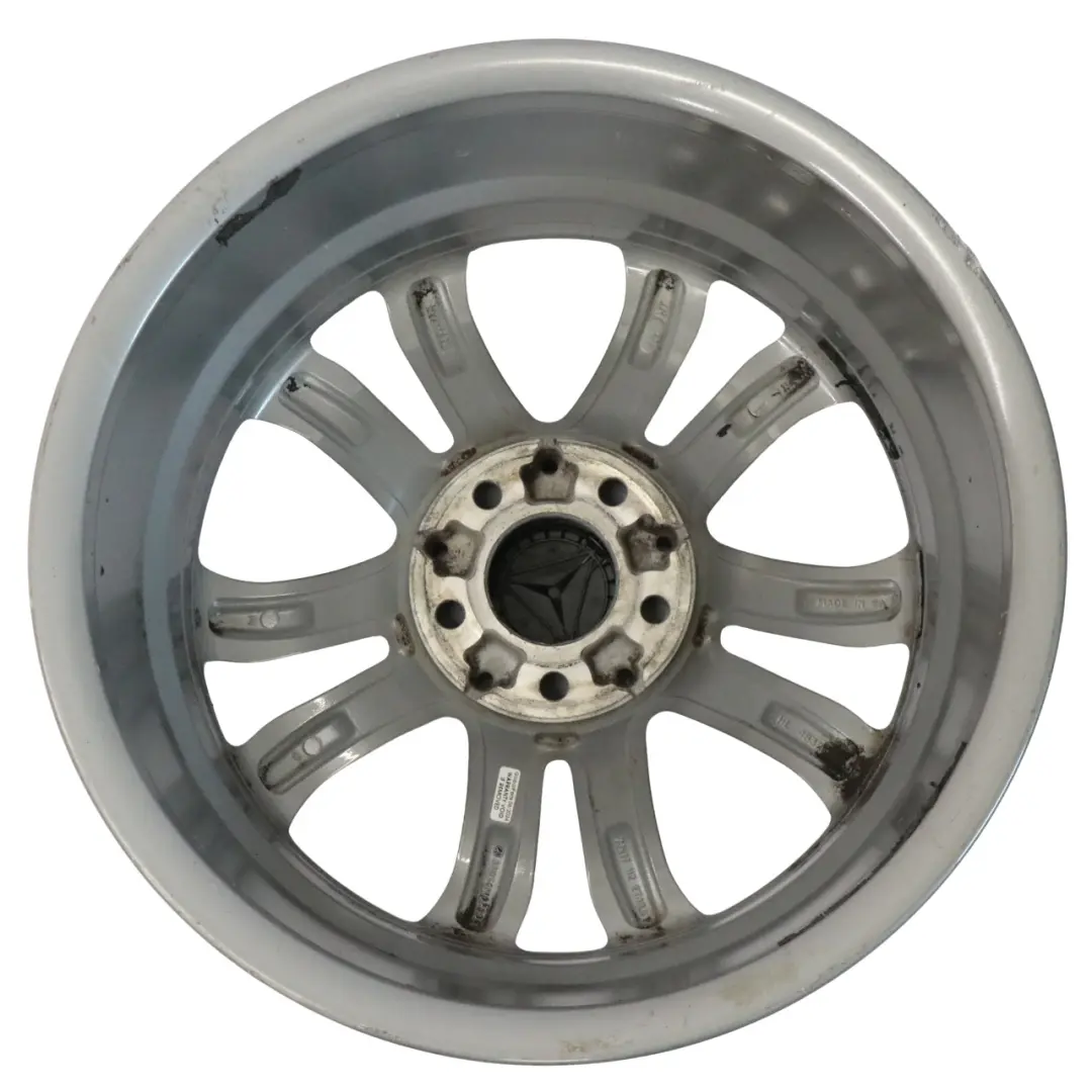 Mercedes W205 Alloy Wheel Rim 5 Double Spoke 17" 7J ET:48,5 A2054010200