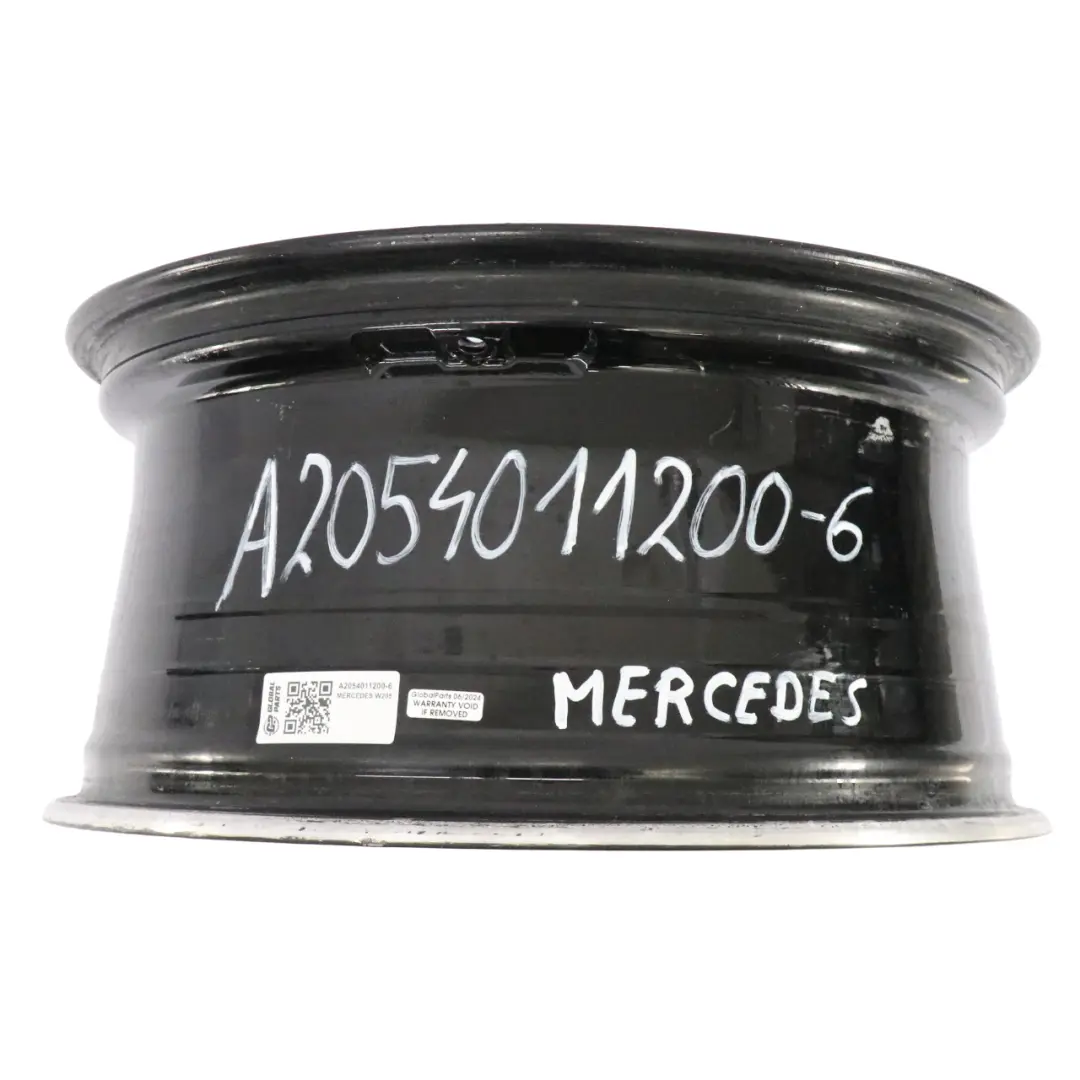 Llanta de Aleación Mercedes W205 Negro AMG 5 Radios 18" 8,5J ET:49 A2054011200