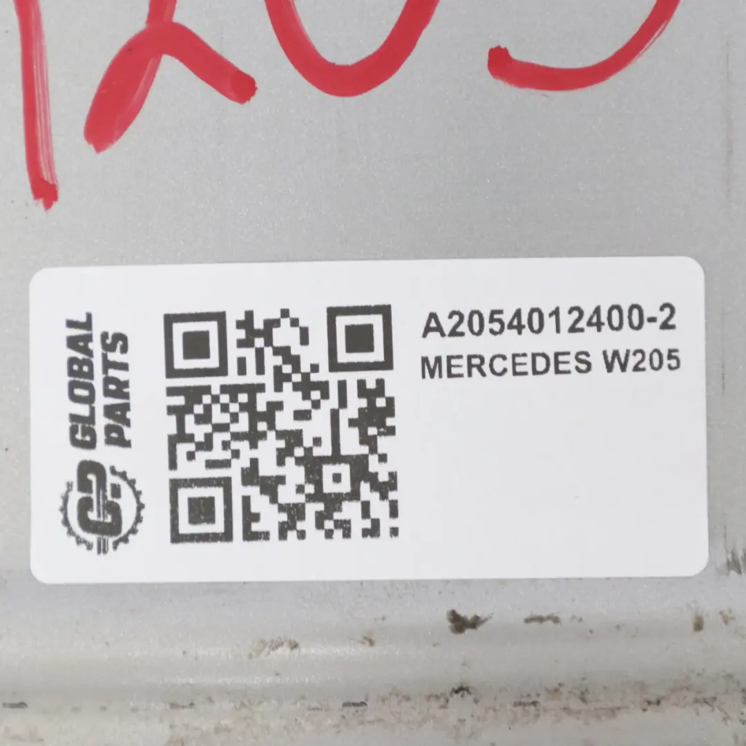 Llanta de aleación plateada Mercedes W205 16'' 6,5J ET:38 10 radios A2054012400