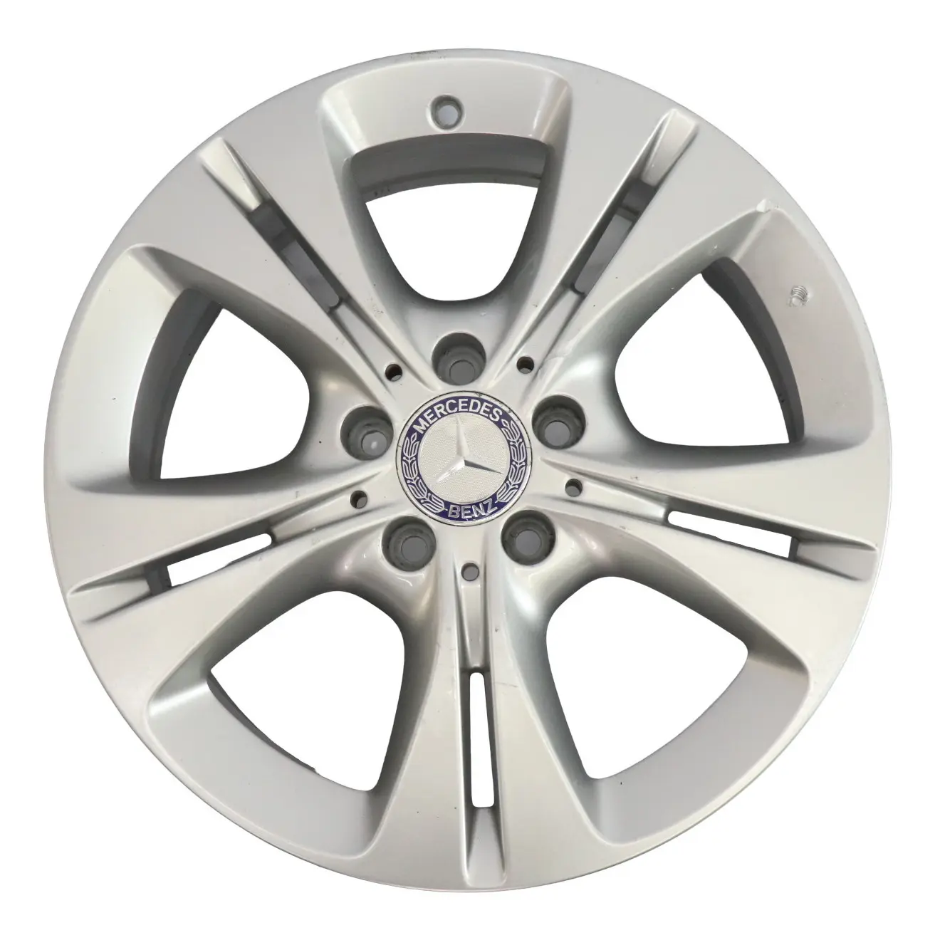 Mercedes W205 Silber Felge 5 Doppelspeiche 17" 7J ET:48,5 A2054014300