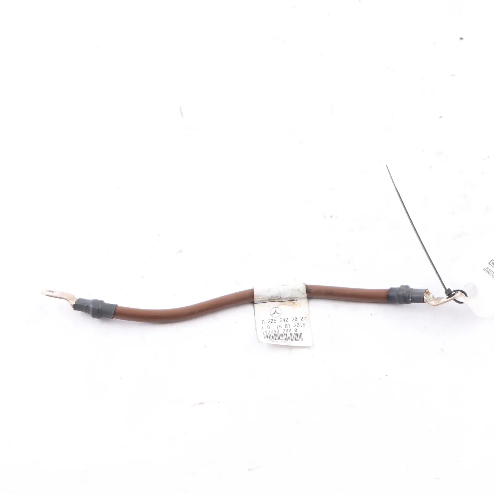 Mercedes W205 Hybrid Cable Battery Lead Negative Black Wire Wiring A2055402027