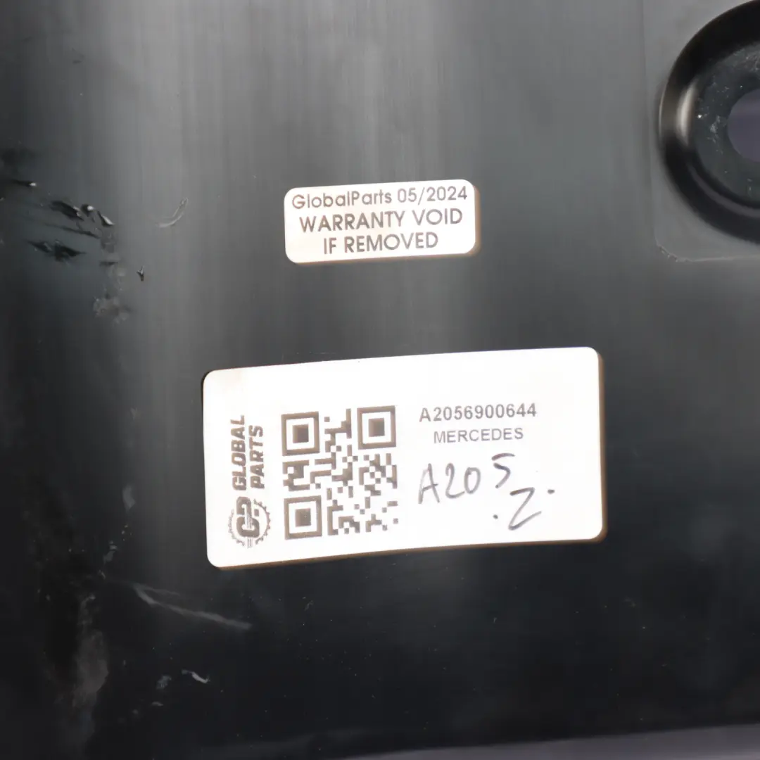 Mercedes A205 Loading Sill Trunk Cover Luggage Edge Trim Panel Black A2056900644