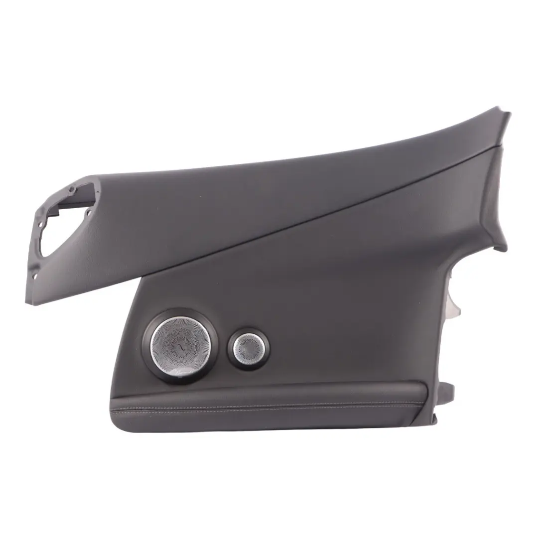 Mercedes A205 Cabrio Door Card Cover Rear Right O/S Trim Panel Black Leather