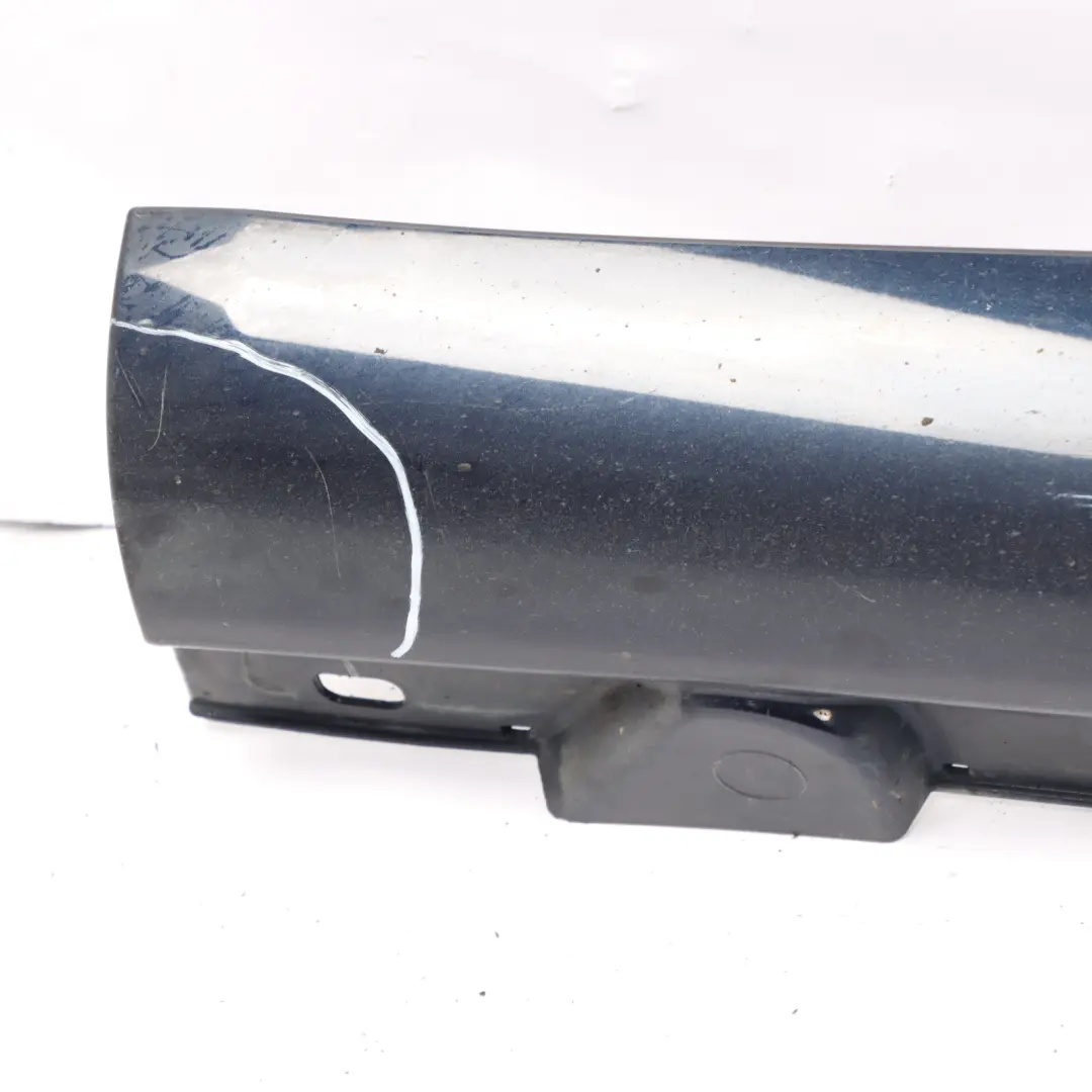 Mercedes W205 Side Skirt Left N/S Door Sill Cover Cavansite Blue Metallic - 890