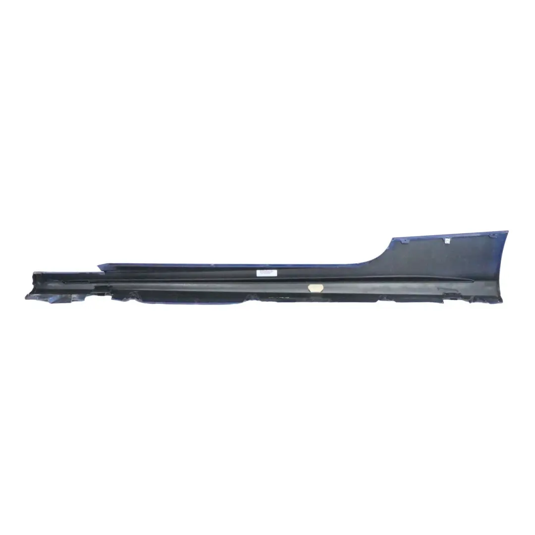 Mercedes A205 Side Skirt Right O/S AMG Sill Cover Brilliant Blue Metallic - 896