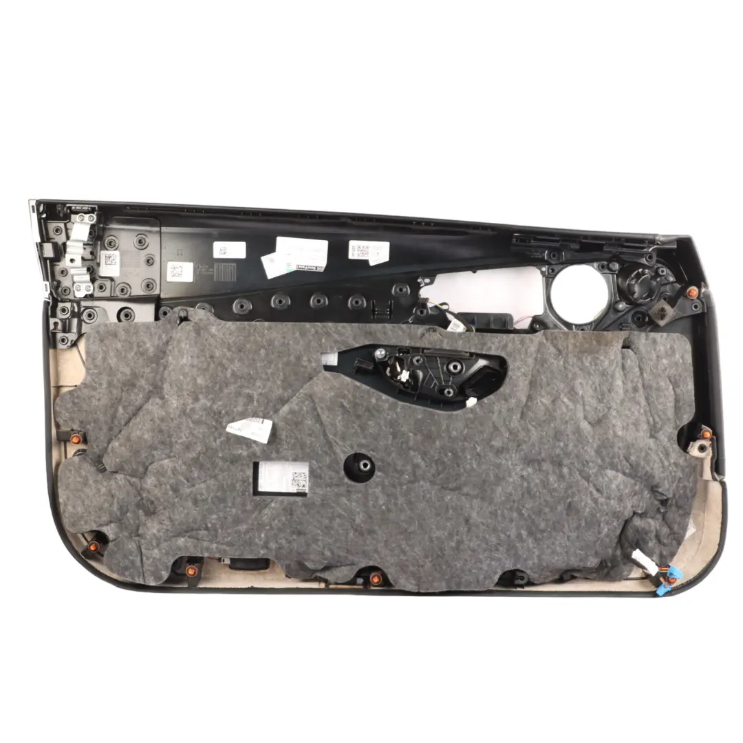Mercedes A205 Door Card Front Right O/S Lining Panel Leather Black A2057201014