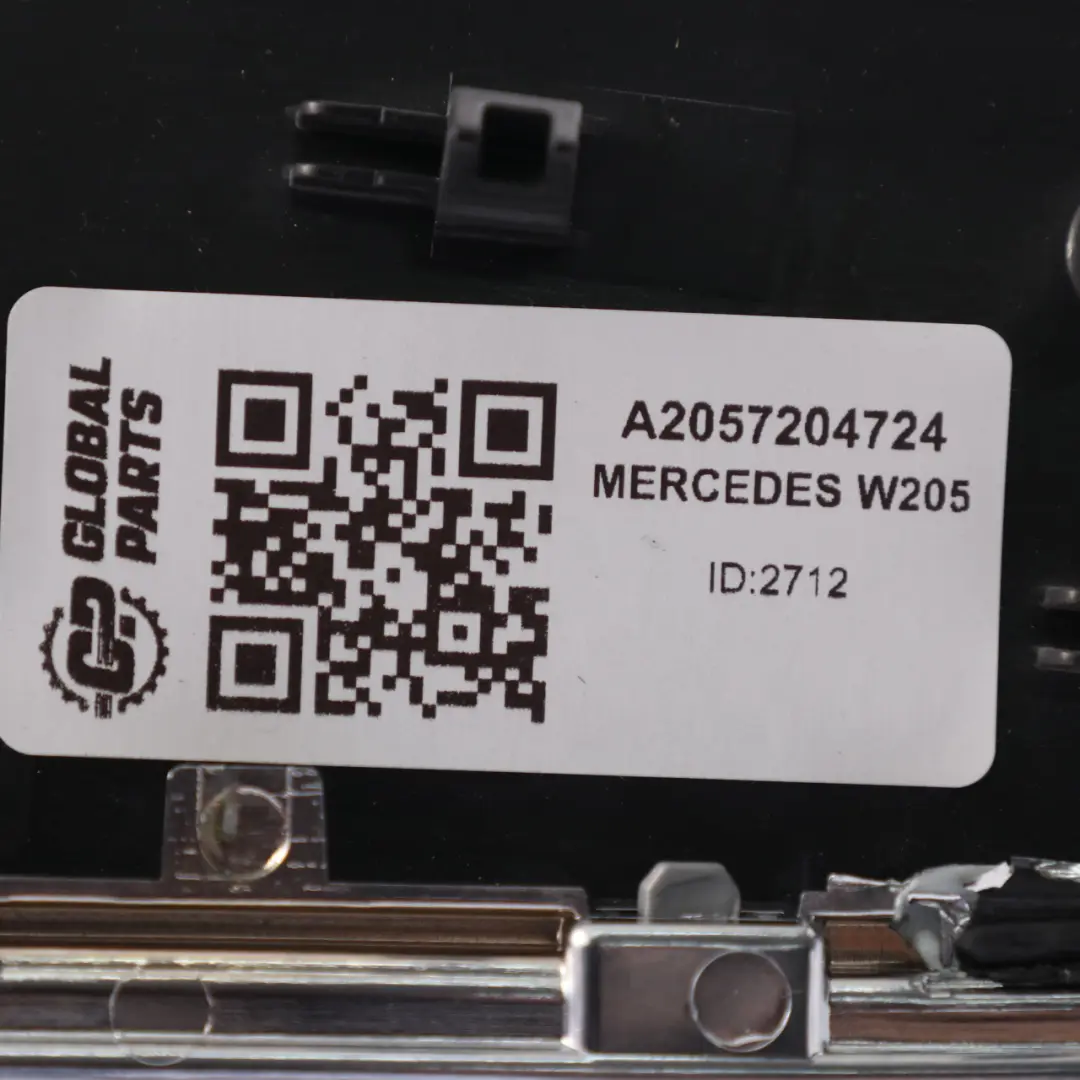 Mercedes W205 Tarjeta Puerta Delantera Izquierda Embellecedor Panel Altavoz Tapa