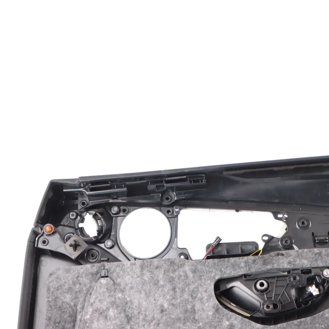 Mercedes C205 Door Card Panel Trim Front Left N/S Black Leather A2057209331