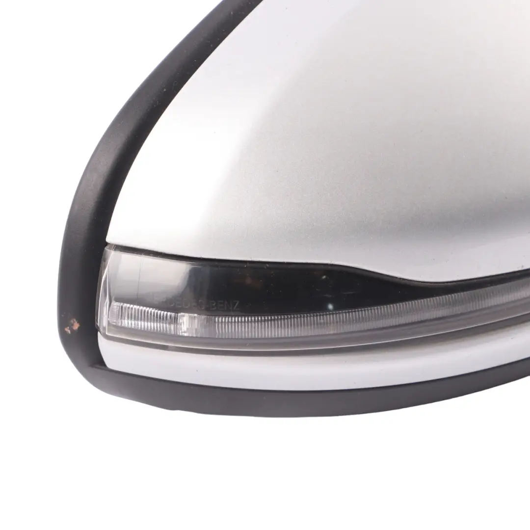 Wing Mirror Mercedes W205 Sedan Outside Door Right O/S Iridium Silver -775